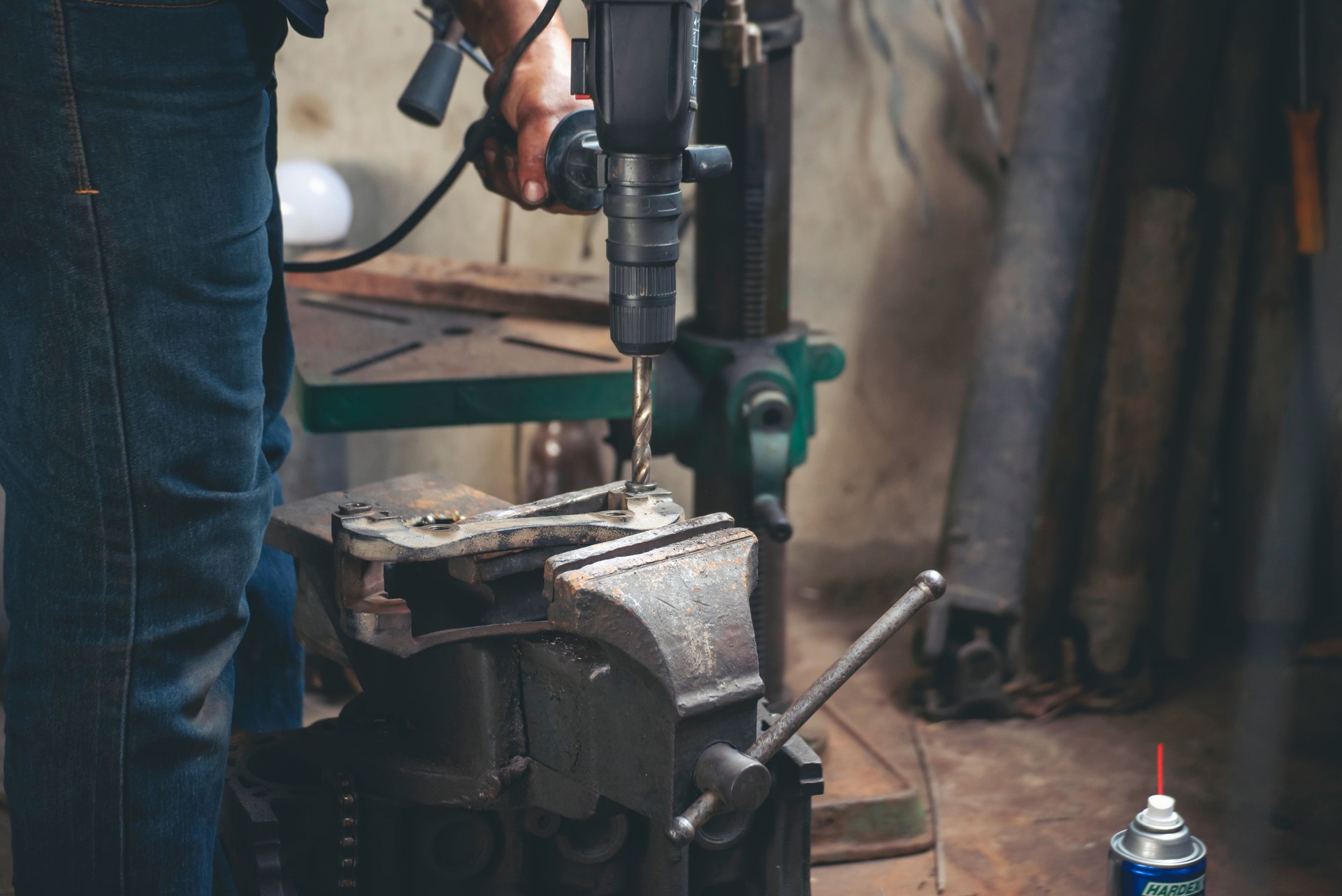 Mechanic car service auto garage in automotive mobile center. Technician workshop repair engine motor vehicles service mechanical engineering business. Automobile mechanic hands car repairs technic