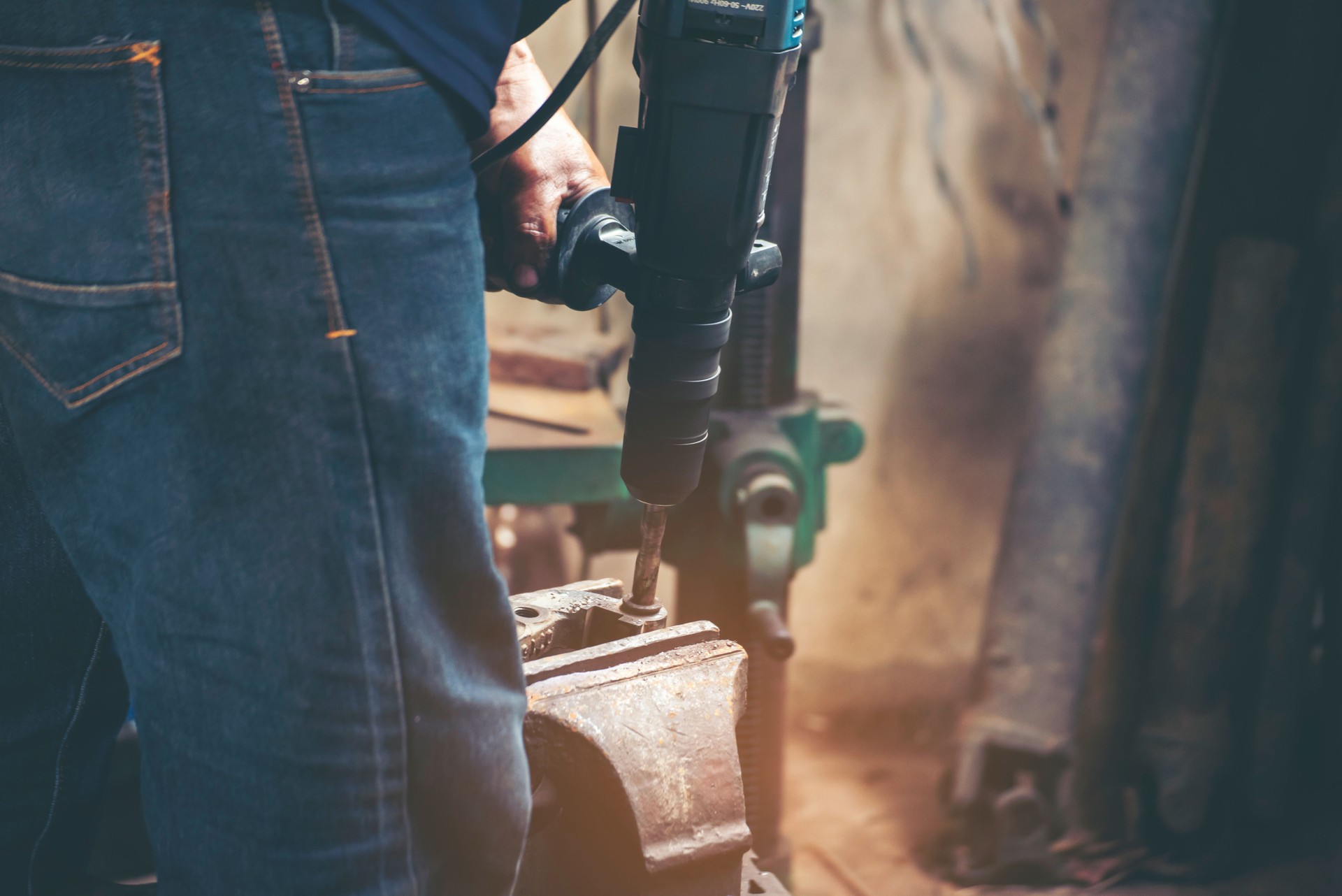 Mechanic car service auto garage in automotive mobile center. Technician workshop repair engine motor vehicles service mechanical engineering business. Automobile mechanic hands car repairs technic